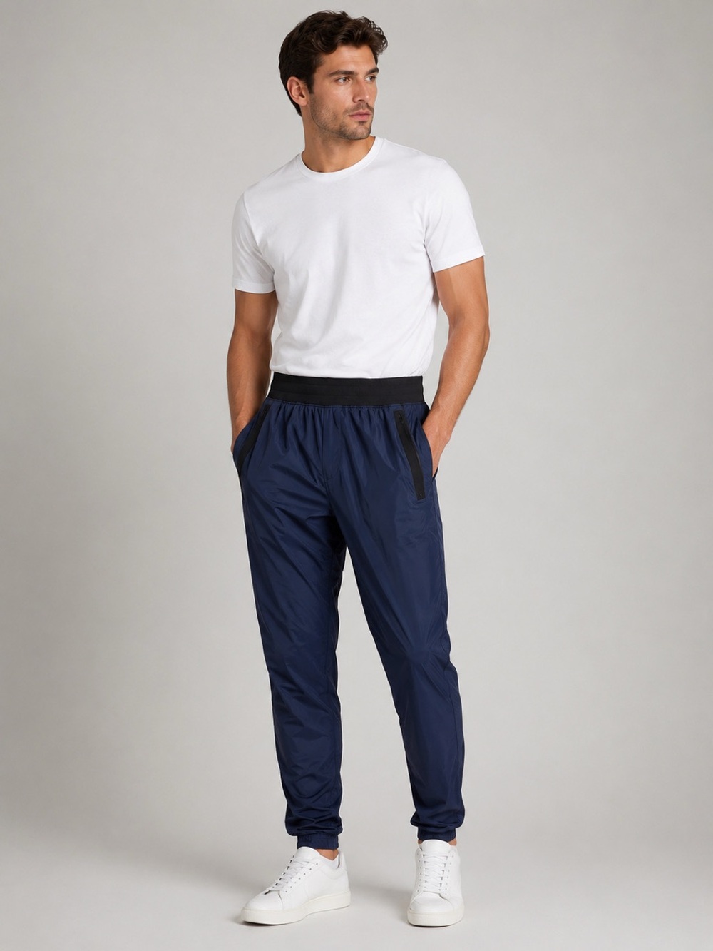 Lululemon Great Wall Pant Nautical Navy Lined 32” Men’s Sz M